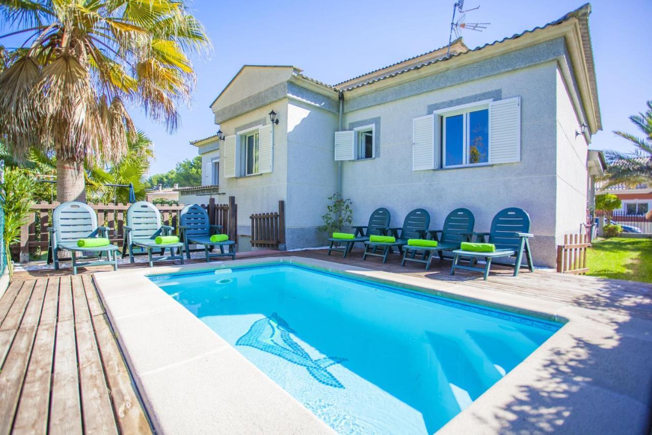 Villa Sa Marina -Figuemar- Alcudia  Exteriör bild