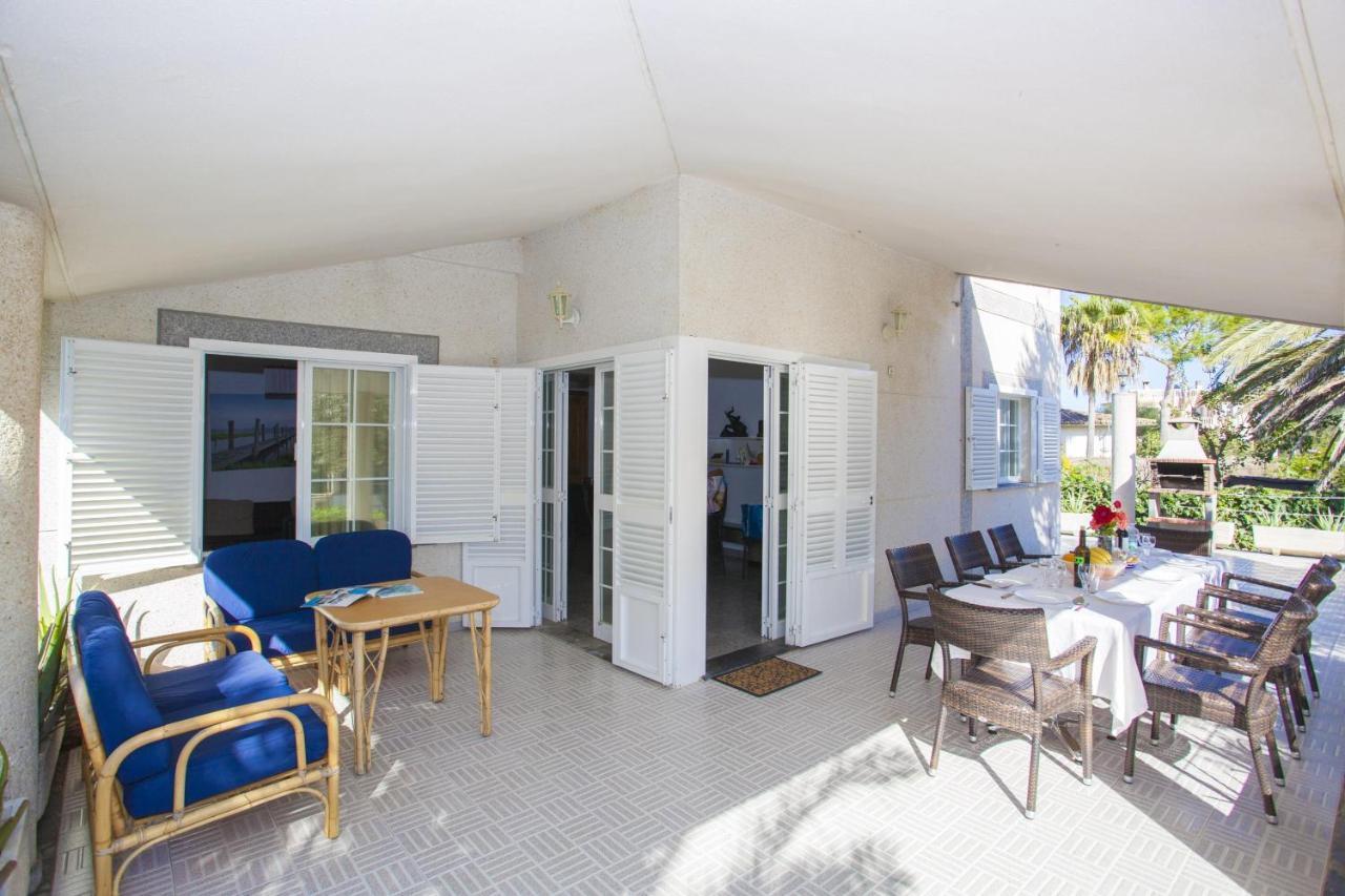 Villa Sa Marina -Figuemar- Alcudia  Exteriör bild